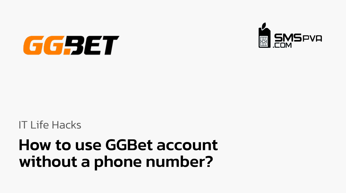 Ggbet registrační proces