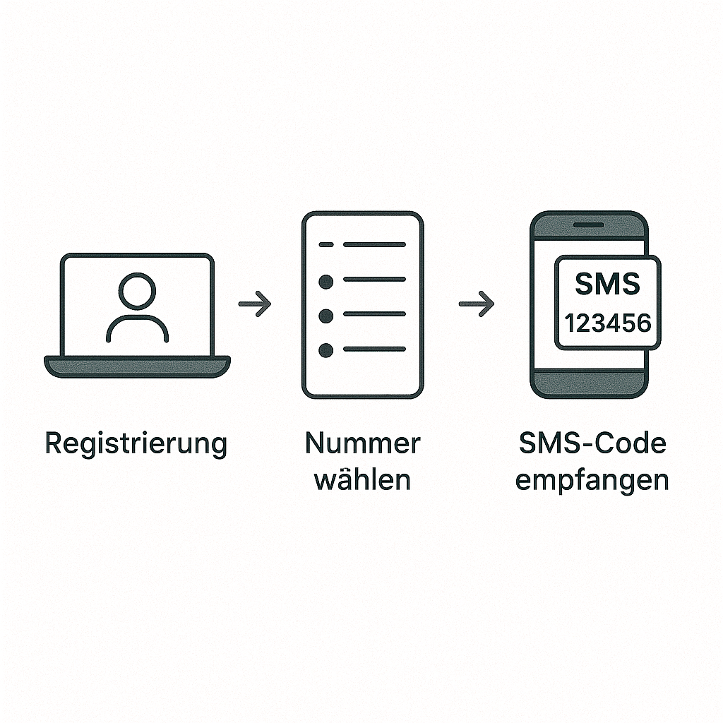 So funktioniert SMS online empfangen in drei Schritten