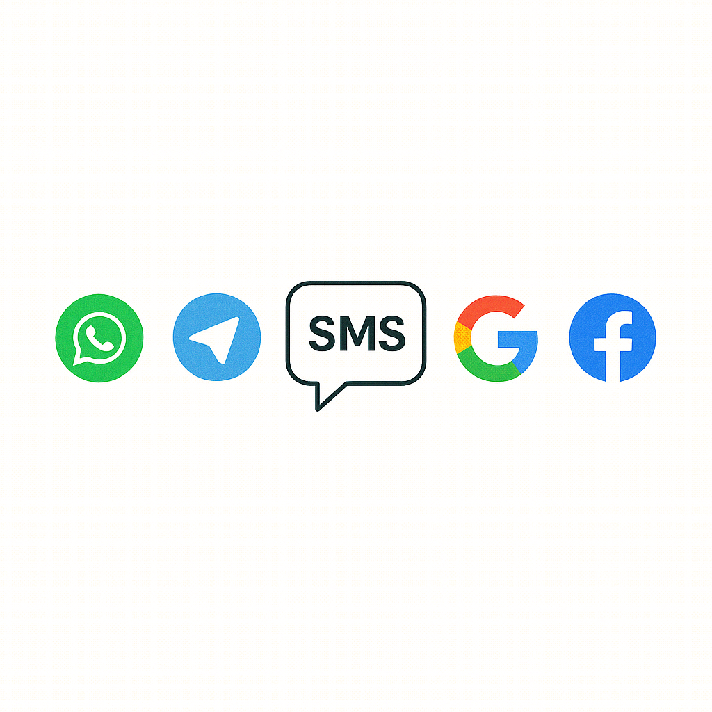 SMS Activate対応サービス一覧