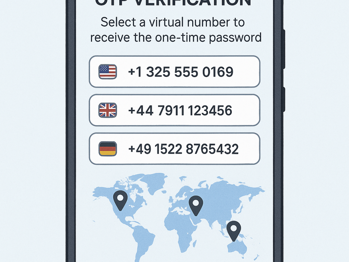 SMS認証のためのトップ5仮想電話番号サービス
