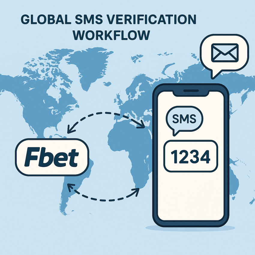 Fbet verification numbers for OTP authentication on a global scale