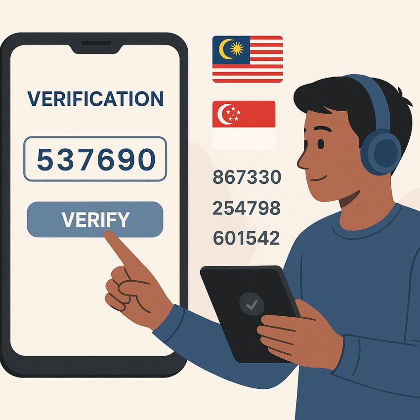 Mobile QA tester using random numbers for verification in Malaysia and Singapore
