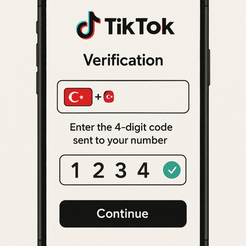 SMSPVA vs sms-activate: TikTok verification in Turkey on a smartphone