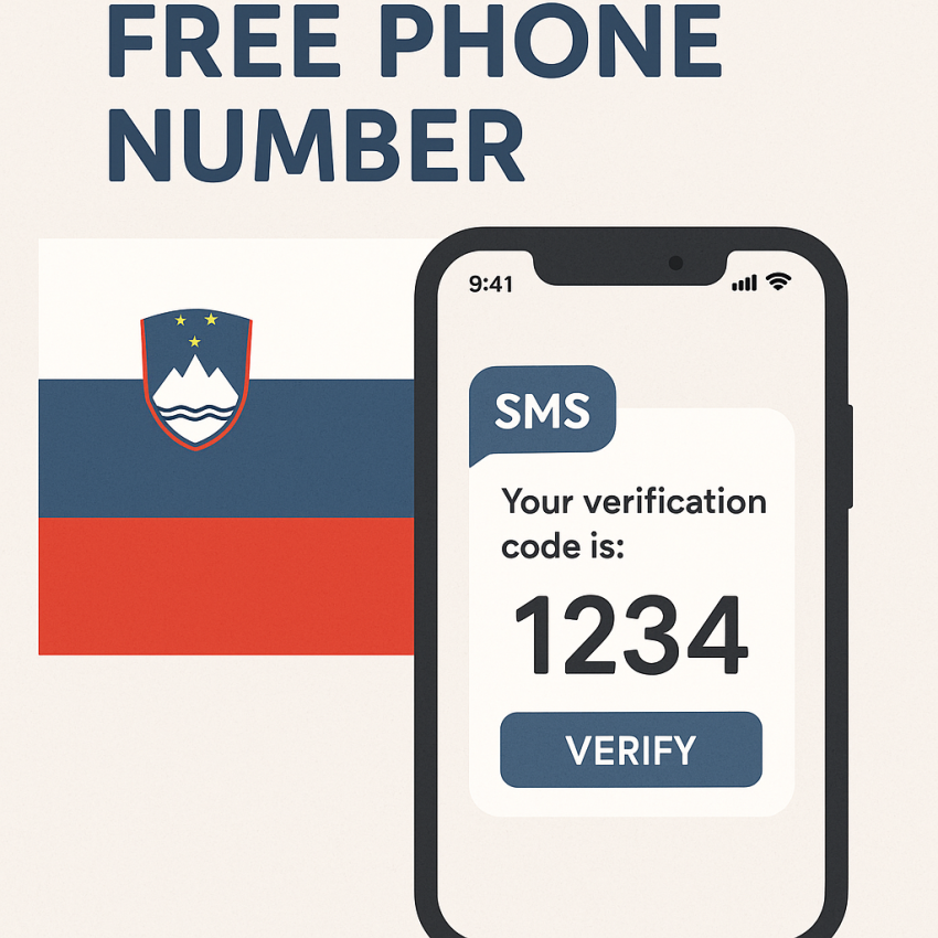 Free phone number Slovenia for testing and registration – SMSPVA