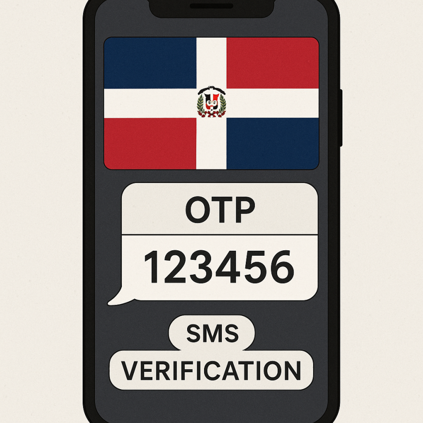 Dominican Republic free phone number for registration on a smartphone