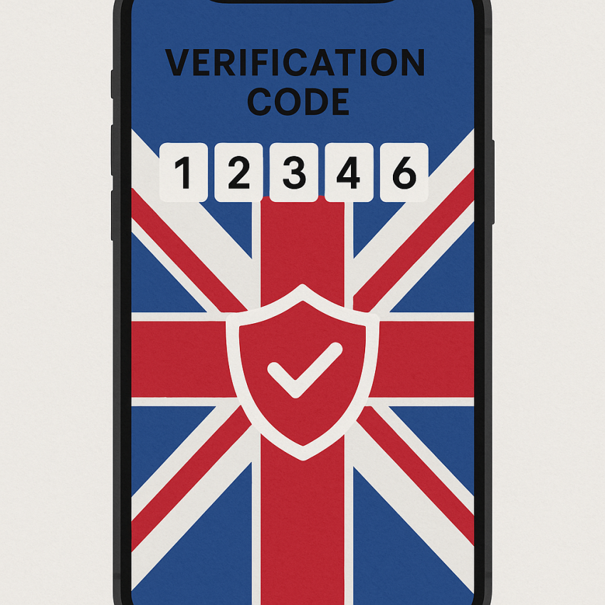 Safe ways to use free phone numbers in the UK: rights and risks — UK verification concept