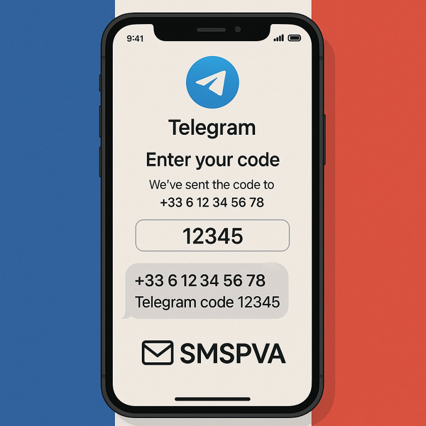 Why SMSPVA is a better competitor to smsonline for Telegram in France – Telegram verification in France with SMSPVA