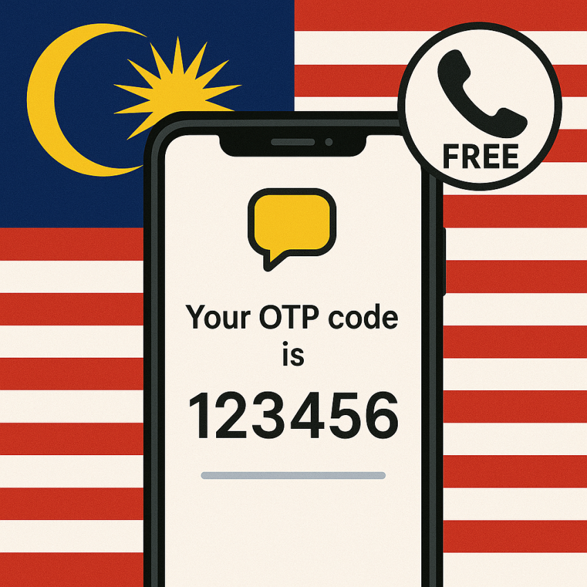 Technical tips for SMS delivery in Malaysia using free numbers – OTP SMS on a Malaysian phone