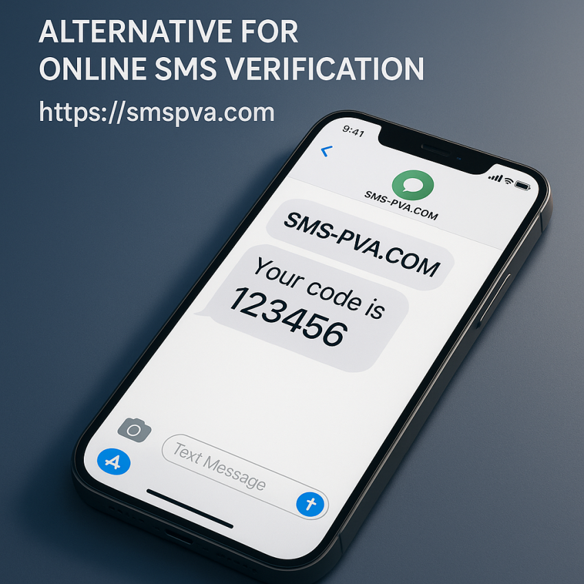 Illustration of SMS Man alternative for online SMS verification in 2026 https smspva com concept