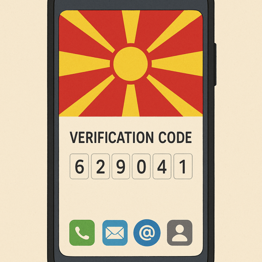 Local acceptances: apps and services in Macedonia that accept free numbers — Macedonia OTP verification scene