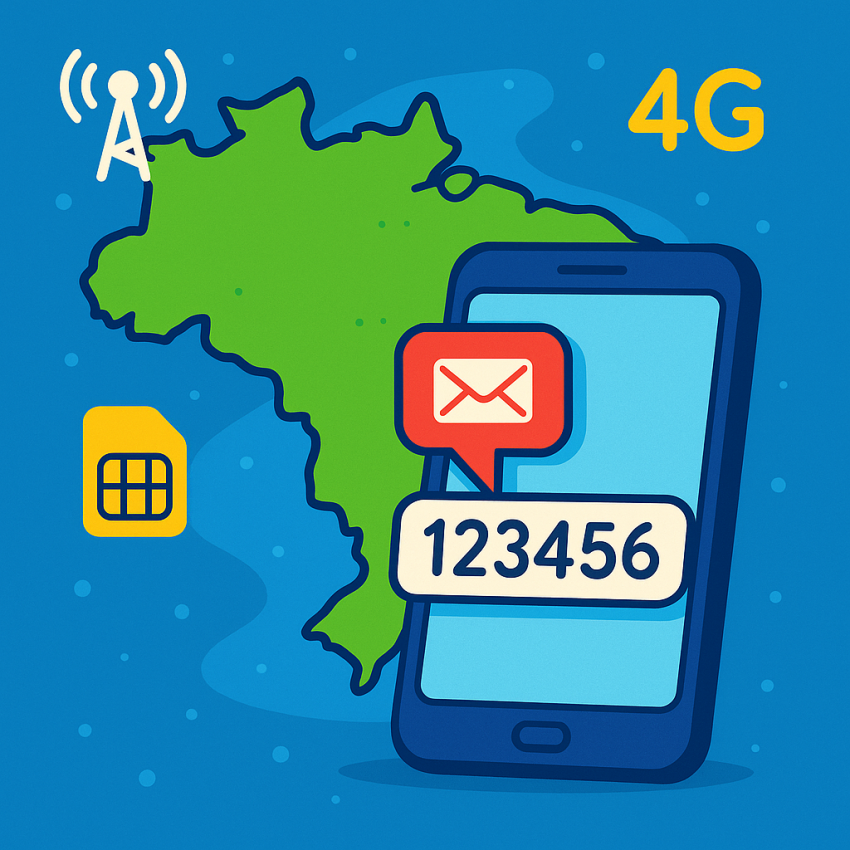 Regional SMS delivery issues in Brazil and practical fixes shown on a phone with OTP message